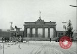 Image of Brandenburg Gate Berlin Germany, 1961, second 57 stock footage video 65675063226