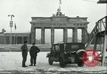 Image of Brandenburg Gate Berlin Germany, 1961, second 62 stock footage video 65675063226