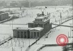 Image of Brandenburg Gate Berlin Germany, 1961, second 8 stock footage video 65675063227