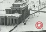 Image of Brandenburg Gate Berlin Germany, 1961, second 34 stock footage video 65675063227