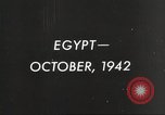 Standbild britische Soldaten Ägypten, 1942, aus Sekunde 6 historischem Filmmaterial Videoclip 65675063228
