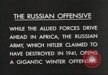 Image des soldats russes Eastern Front théâtre européen, 1943, de la seconde 5 séquences d'archives historiques vidéo 65675063231
