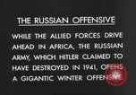 Image des soldats russes Eastern Front théâtre européen, 1943, de la seconde 7 séquences d'archives historiques vidéo 65675063231