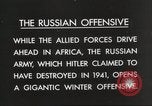 Image des soldats russes Eastern Front théâtre européen, 1943, de la seconde 9 séquences d'archives historiques vidéo 65675063231