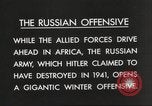 Image des soldats russes Eastern Front théâtre européen, 1943, de la seconde 11 séquences d'archives historiques vidéo 65675063231
