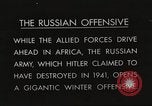 Image des soldats russes Eastern Front théâtre européen, 1943, de la seconde 13 séquences d'archives historiques vidéo 65675063231
