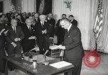 Image of President Johnson signs Civil Rights Act Washington DC USA, 1964, second 38 stock footage video 65675063243