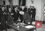 Image of President Johnson signs Civil Rights Act Washington DC USA, 1964, second 39 stock footage video 65675063243