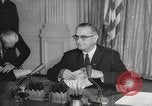 Image of President Johnson signs Civil Rights Act Washington DC USA, 1964, second 43 stock footage video 65675063243