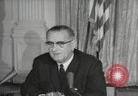 Image of President Johnson signs Civil Rights Act Washington DC USA, 1964, second 47 stock footage video 65675063243