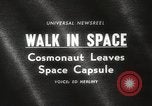 Image of Alexey Leonov first spacewalk Russia, 1965, second 20 stock footage video 65675063246