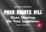 Standbild Johnson fordert Passage der Voting Rights Act United States USA, 1965, aus Sekunde 1 historischem Filmmaterial Videoclip 65675063247