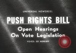 Standbild Johnson fordert Passage der Voting Rights Act United States USA, 1965, aus Sekunde 3 historischem Filmmaterial Videoclip 65675063247