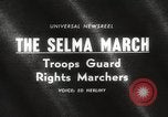 Immagine di Terzo marzo sulla libertà dei diritti civili Alabama United States USA, 1965, secondo 19 filmato di repertorio 65675063251