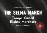 Immagine di Terzo marzo sulla libertà dei diritti civili Alabama United States USA, 1965, secondo 20 filmato di repertorio 65675063251
