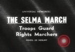 Immagine di Terzo marzo sulla libertà dei diritti civili Alabama United States USA, 1965, secondo 21 filmato di repertorio 65675063251