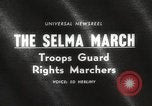Immagine di Terzo marzo sulla libertà dei diritti civili Alabama United States USA, 1965, secondo 22 filmato di repertorio 65675063251