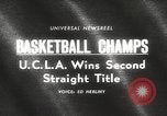 Immagine di Partita di basket Portland Oregon USA, 1965, secondo 5 filmato di repertorio 65675063255