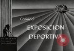 Standbild nationalen Sportler zeigen Toronto Ontario Kanada, 1965, aus Sekunde 4 historischem Filmmaterial Videoclip 65675063256