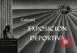 Standbild nationalen Sportler zeigen Toronto Ontario Kanada, 1965, aus Sekunde 5 historischem Filmmaterial Videoclip 65675063256