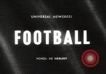 Standbild Fußballspiel Chicago Illinois USA, 1965, aus Sekunde 3 historischem Filmmaterial Videoclip 65675063259