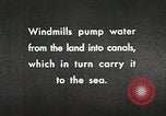 Image of farmlands Netherlands, 1940, second 61 stock footage video 65675063269
