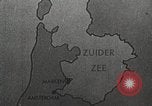 Image of dam on Zuider Zee Netherlands, 1940, second 11 stock footage video 65675063271