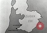 Image of dam on Zuider Zee Netherlands, 1940, second 14 stock footage video 65675063271