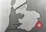 Image of dam on Zuider Zee Netherlands, 1940, second 23 stock footage video 65675063271