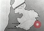 Image of dam on Zuider Zee Netherlands, 1940, second 45 stock footage video 65675063271