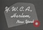 Standbild YWCA Programme für afrikanische amerikanische Frauen 1940 New York City USA, 1940, aus Sekunde 5 historischem Filmmaterial Videoclip 65675063280