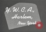 Standbild YWCA Programme für afrikanische amerikanische Frauen 1940 New York City USA, 1940, aus Sekunde 7 historischem Filmmaterial Videoclip 65675063280