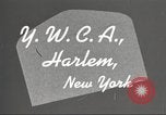 Standbild YWCA Programme für afrikanische amerikanische Frauen 1940 New York City USA, 1940, aus Sekunde 8 historischem Filmmaterial Videoclip 65675063280
