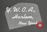 Standbild YWCA Programme für afrikanische amerikanische Frauen 1940 New York City USA, 1940, aus Sekunde 9 historischem Filmmaterial Videoclip 65675063280