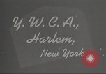 Standbild YWCA Programme für afrikanische amerikanische Frauen 1940 New York City USA, 1940, aus Sekunde 10 historischem Filmmaterial Videoclip 65675063280