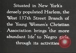 Standbild YWCA Programme für afrikanische amerikanische Frauen 1940 New York City USA, 1940, aus Sekunde 21 historischem Filmmaterial Videoclip 65675063280