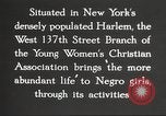 Standbild YWCA Programme für afrikanische amerikanische Frauen 1940 New York City USA, 1940, aus Sekunde 31 historischem Filmmaterial Videoclip 65675063280