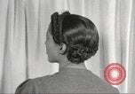 Image of African American women hair style Harlem New York City USA, 1940, second 47 stock footage video 65675063313