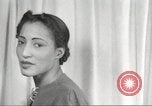 Image of African American women hair style Harlem New York City USA, 1940, second 50 stock footage video 65675063313