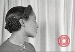 Image of African American women hair style Harlem New York City USA, 1940, second 58 stock footage video 65675063313