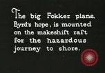 Image of Byrd Arctic Expedition Spitsbergen Norway, 1926, second 57 stock footage video 65675063326