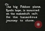 Image of Byrd Arctic Expedition Spitsbergen Norway, 1926, second 60 stock footage video 65675063326