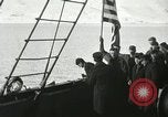 Image of Byrd congratulated for flight over the North Pole Spitsbergen Norway, 1926, second 28 stock footage video 65675063336