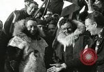Image of Byrd congratulated for flight over the North Pole Spitsbergen Norway, 1926, second 42 stock footage video 65675063336