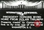 Image of Commander Richard Byrd Washington DC USA, 1927, second 5 stock footage video 65675063338