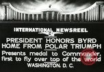 Image of Commander Richard Byrd Washington DC USA, 1927, second 14 stock footage video 65675063338