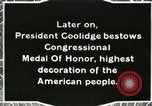 Image of Commander Richard Byrd Washington DC USA, 1927, second 37 stock footage video 65675063338
