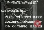 Image of Olympic games Los Angeles California USA, 1932, second 3 stock footage video 65675063359