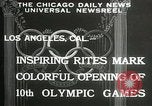 Image of Olympic games Los Angeles California USA, 1932, second 6 stock footage video 65675063359