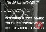 Image of Olympic games Los Angeles California USA, 1932, second 7 stock footage video 65675063359